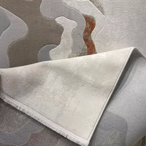 سجاد تركي برل 42819A كريم تيرا مقاس 250*350