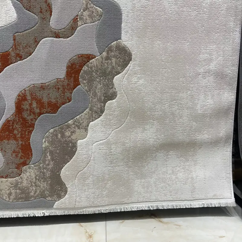 سجاد تركي برل 42819A كريم تيرا مقاس 250*350