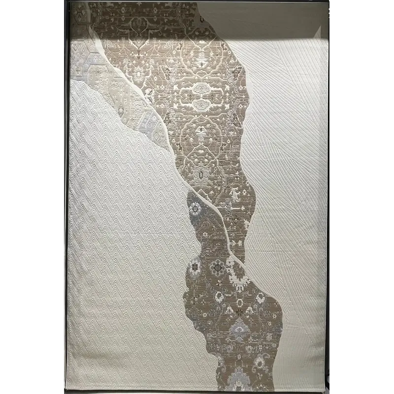 سجاد تركي محتشم 0113A كريم بيج مقاس 50*80