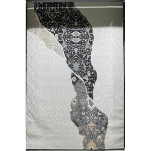 سجاد تركي محتشم 0113A كريم انتراسيت مقاس 150*220