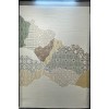 سجاد تركي محتشم 0109A كريم اخضر مقاس 50*80