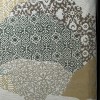 سجاد تركي محتشم 0109A كريم اخضر مقاس 50*80