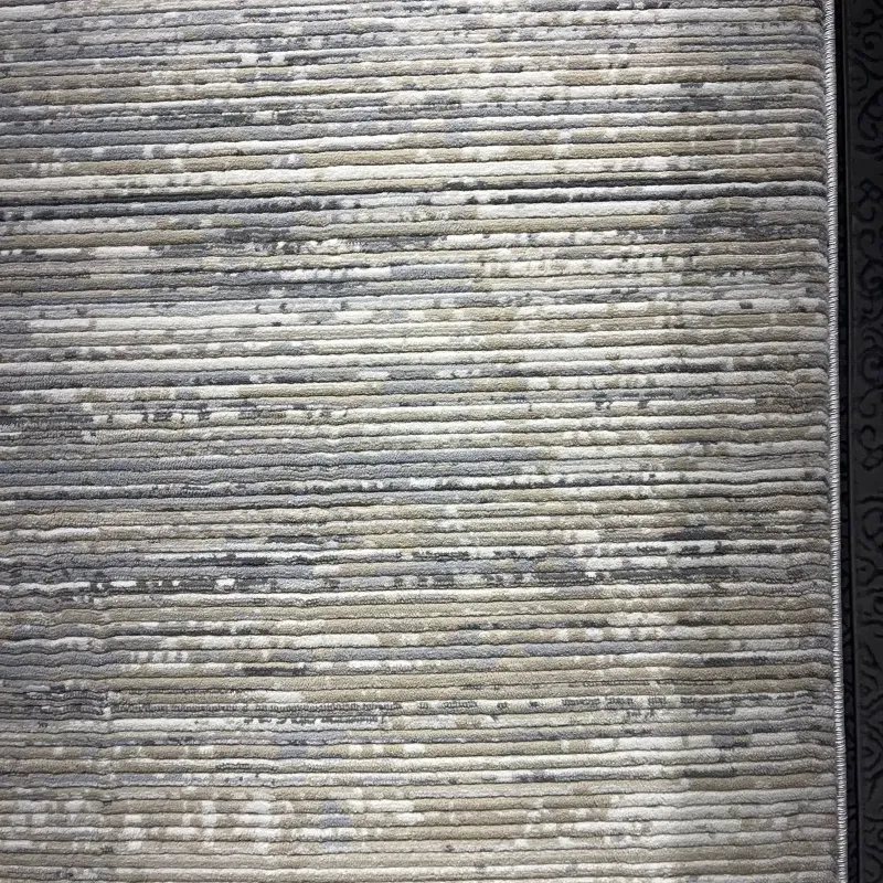 سجاد تركي محتشم 9684A كريم رصاصي فاتح مقاس 50*80