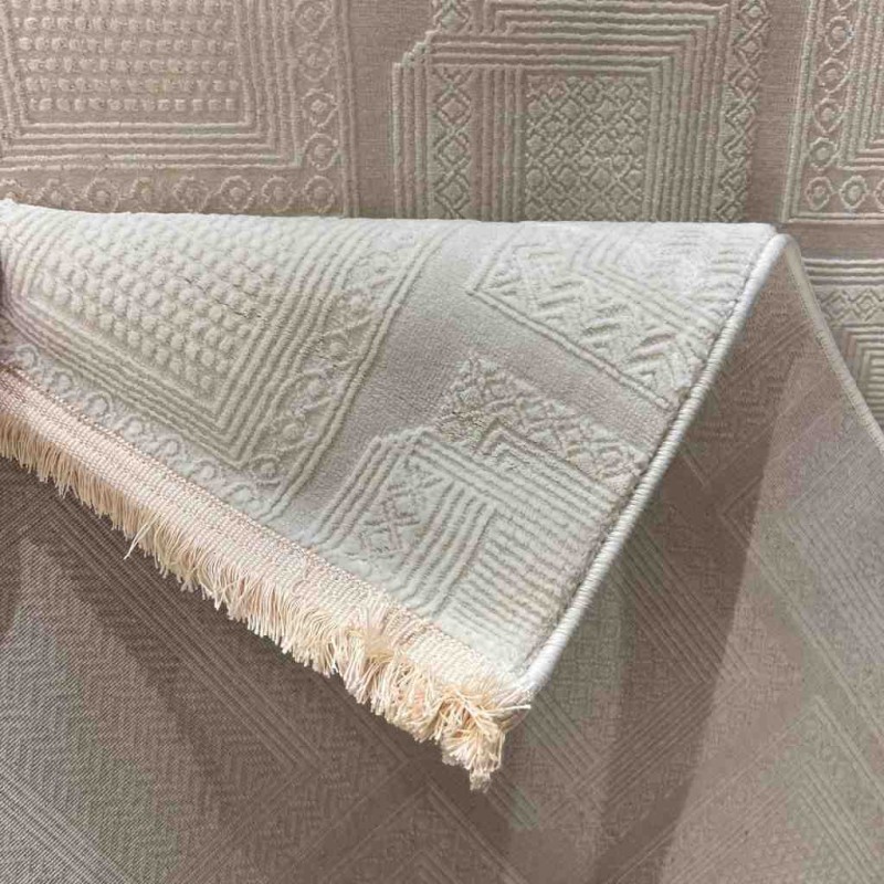 Modern Turkish Hotel Rug Novex 40383B cream Size 80*150