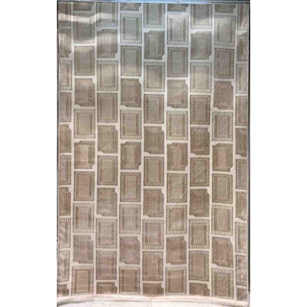 Modern Turkish Hotel Rug Novex 40383B Light beige Size 100*200