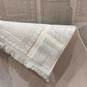 Modern Turkish Hotel Rug Novex 40383B gray Size 400*500