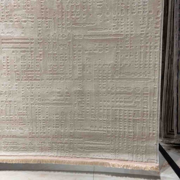 Modern Turkish Hotel Rug Novex 40385B cream Size 100*200