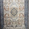 Turkish Bohemian RADA Rug KR12C BEIGE MULTI AQUA Size 150*220