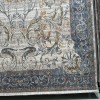 Turkish Bohemian RADA Rug KR12C BEIGE MULTI AQUA Size 150*220