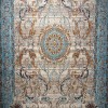 سجاد بوهيمي تركي رادا KR12C كريم تركواز مقاس 250*350
