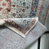 Turkish Bohemian RADA Rug KP81B CREAM Dark BLUE Size 100*200