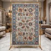 Turkish Bohemian RADA Rug KP97B Cream Dark beige Size 300*400