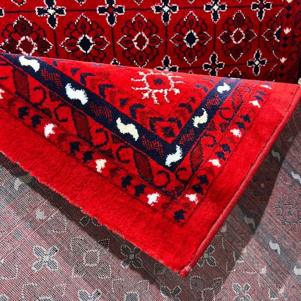 سجاد الهبه تركي سيلك نوماد B231A احمر كحلي مقاس 250*350