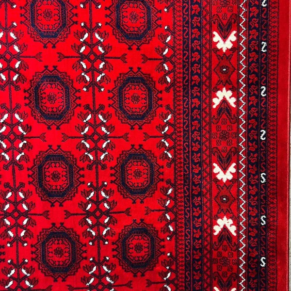 سجاد تركي سيلك نوماد B232A احمر كحلي مقاس 400*500