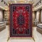 سجاد الهبه تركي سيلك نوماد B241A احمر كحلي مقاس 150*220