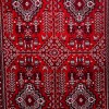 سجاد الهبه تركي سيلك نوماد B243A احمر كحلي مقاس 100*200