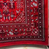 سجاد الهبه تركي سيلك نوماد B243A احمر كحلي مقاس 100*200