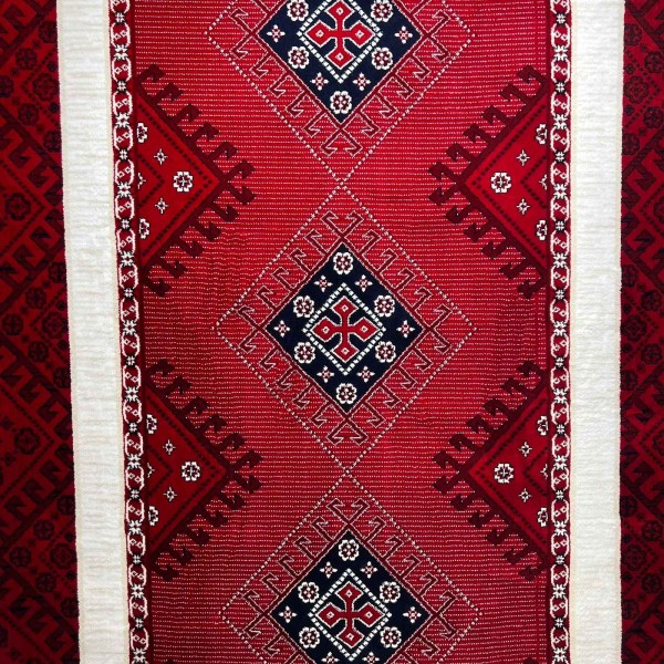 سجاد الهبه تركي سيلك نوماد B251A احمر كحلي مقاس 150*220
