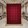 Turkish Silk Nomad Carpet C280A BORDO navy Size 100*200