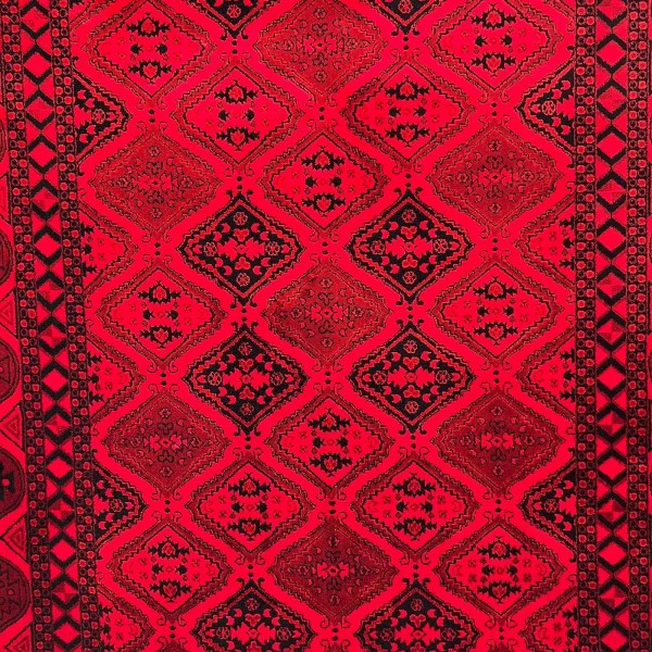 سجاد الهبه تركي سيلك نوماد C283A احمر اسود مقاس 150*220