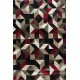 Turkish carpets Stark 73A red with beige and brown