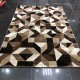 Turkish carpets Stark 73A brown with beige and black