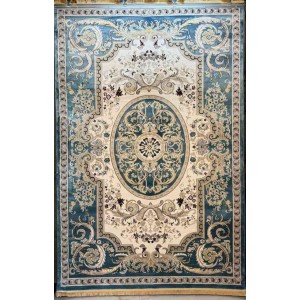Super antique classic thick soft blue Turkish rug size 150*230