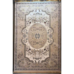 سجاد تركي سوبر انتيك كلاسيك سميك ناعم بيج مقاس  100*200