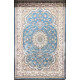 سجاد تركي سوبر شيراز P7242 سماوي مقاس 100*500