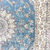 سجاد تركي سوبر شيراز P7242 سماوي مقاس  100*200