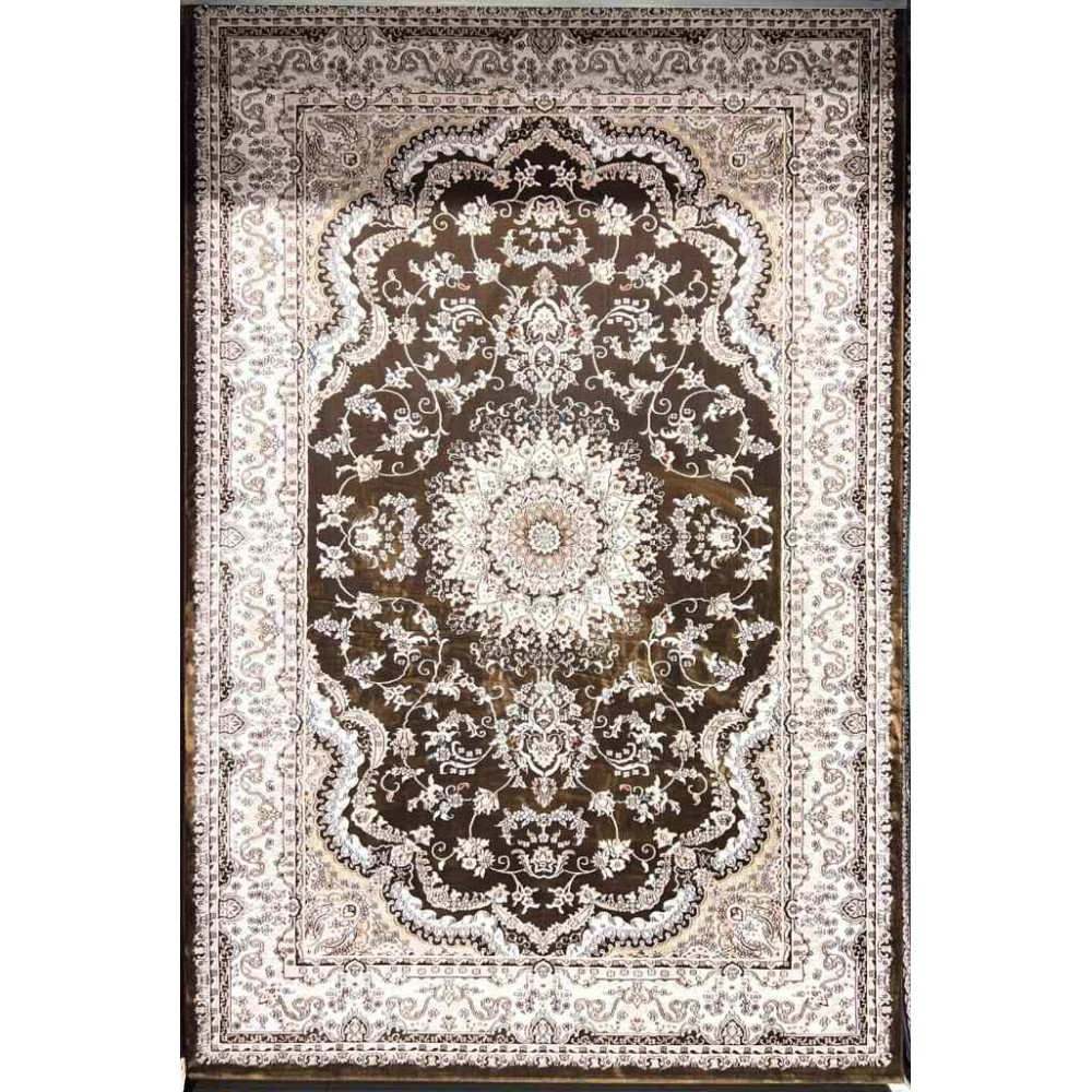 سجاد تركي سوبر شيراز P7242 شوكليت بني مقاس 100*500