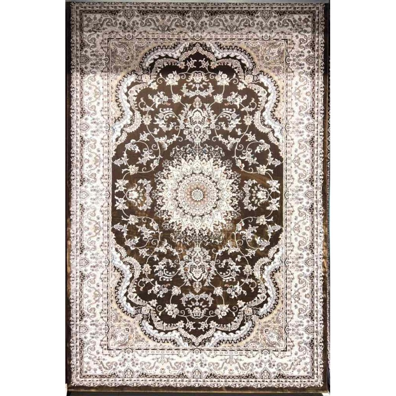 Turkish Rug Super Shiraz P7242 CHOCOLATE Size 500*600