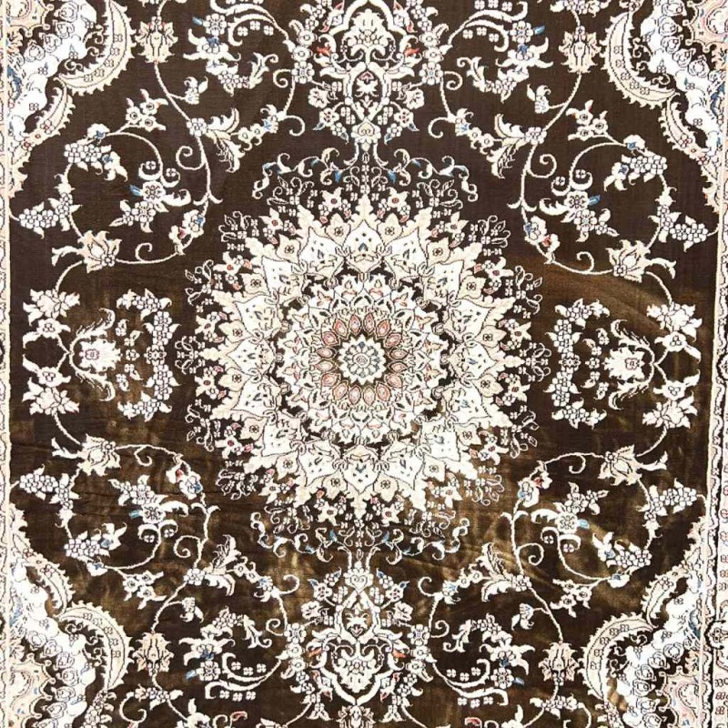 Turkish Rug Super Shiraz P7242 CHOCOLATE Size 500*600