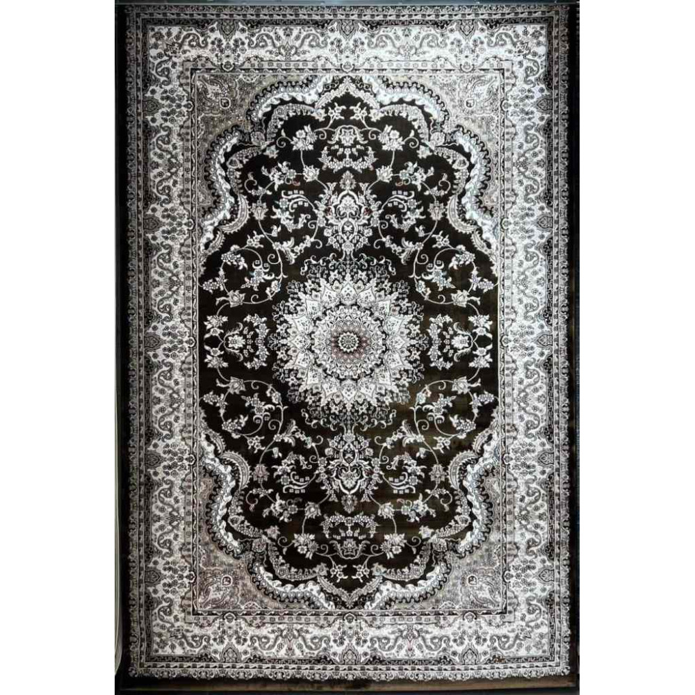 سجاد تركي سوبر شيراز P7242 شوكليت بني مقاس 100*500