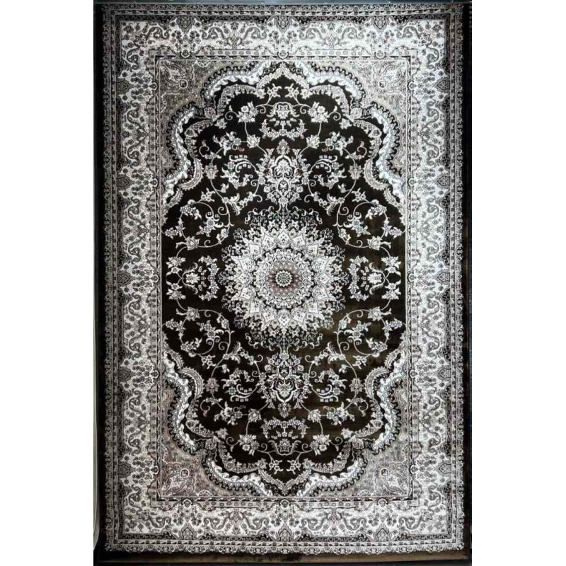 Turkish Rug Super Shiraz P7242 CHOCOLATE Size 500*600