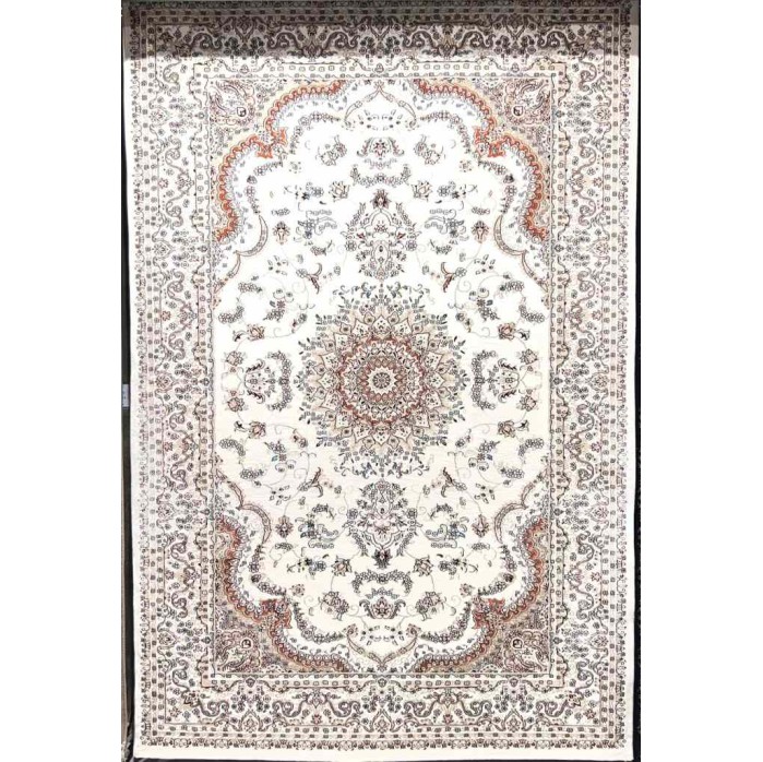 سجاد تركي سوبر شيراز P7242 كريم مقاس  80*150