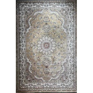سجاد تركي سوبر شيراز P7242 بيج غامق مقاس 120*170
