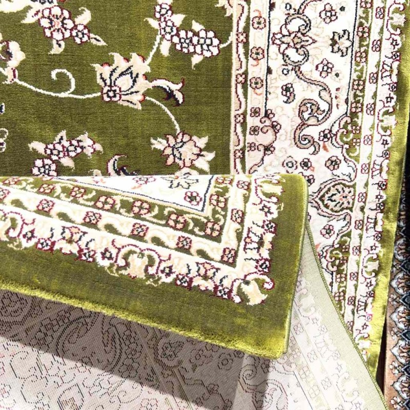 Turkish Rug Super Shiraz P7242 green Size 500*600