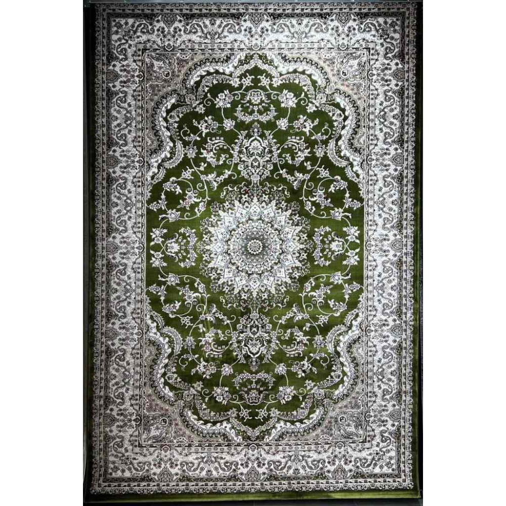 سجاد تركي سوبر شيراز P7242 اخضر مقاس 100*500