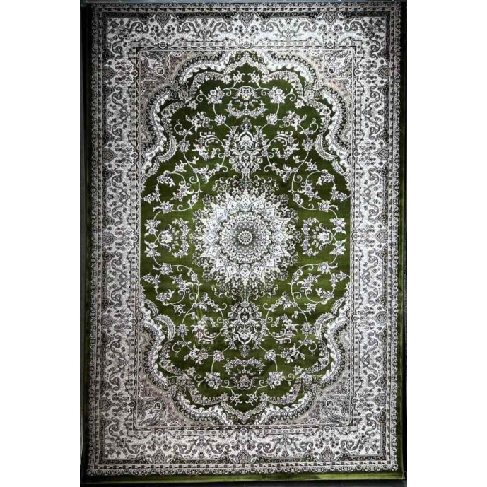 سجاد تركي سوبر شيراز P7242 اخضر مقاس 300*400