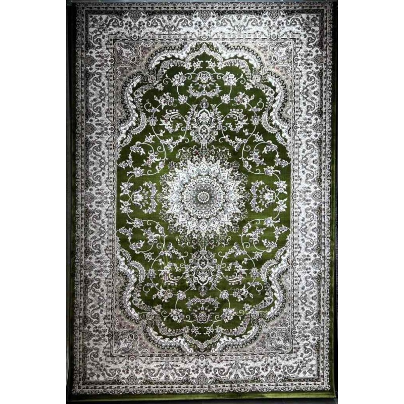 Turkish Rug Super Shiraz P7242 green Size 500*600