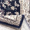 سجاد تركي سوبر شيراز P7242 كحلي مقاس 300*400