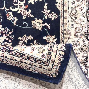 سجاد تركي سوبر شيراز P7242 كحلي مقاس 120*170