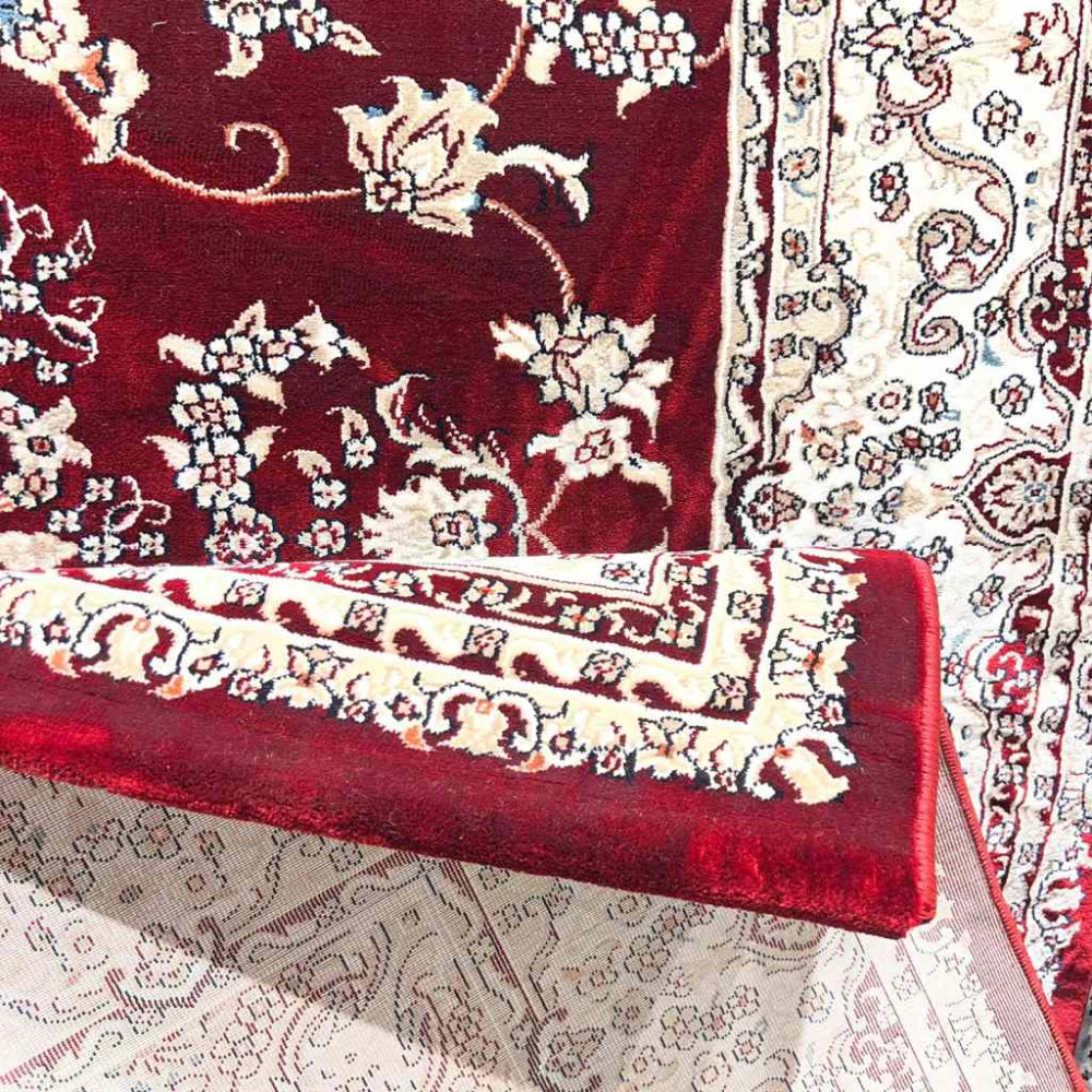 سجاد تركي سوبر شيراز P7242 احمر مقاس 100*500