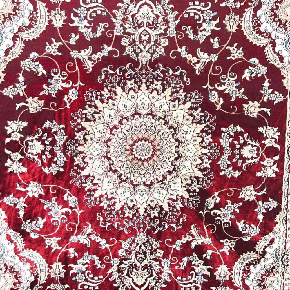 سجاد تركي سوبر شيراز P7242 احمر مقاس 100*500