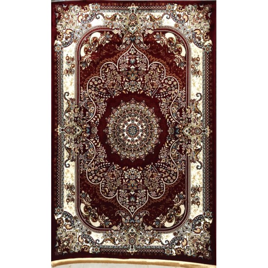 Turkish super-silk carpet 5407 Red