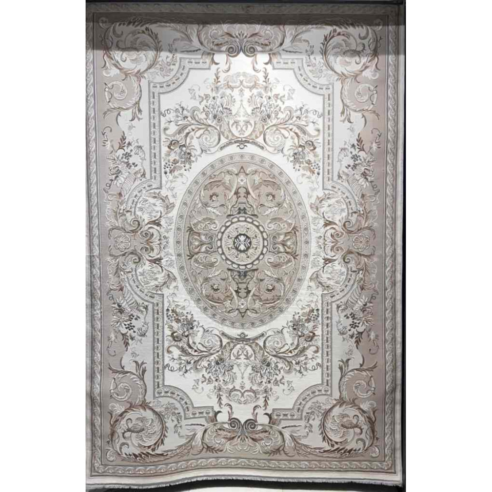 سجاد تركي تاج بلس كلاسيك ملكي قصور سميك ناعم كريم مقاس 250*350