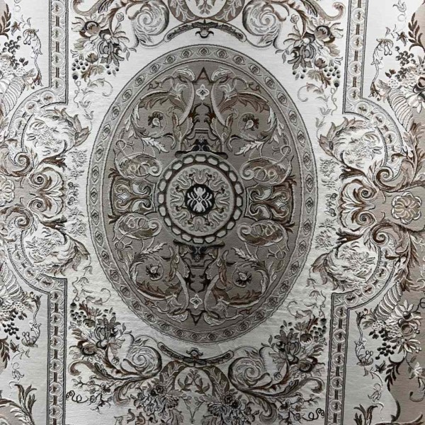 سجاد تركي تاج بلس كلاسيك ملكي قصور سميك ناعم كريم مقاس 150*220