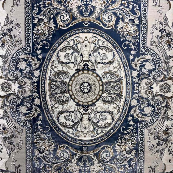 Turkish Taj Plus Classic Royal Palace Thick Soft Blue Size 50*80