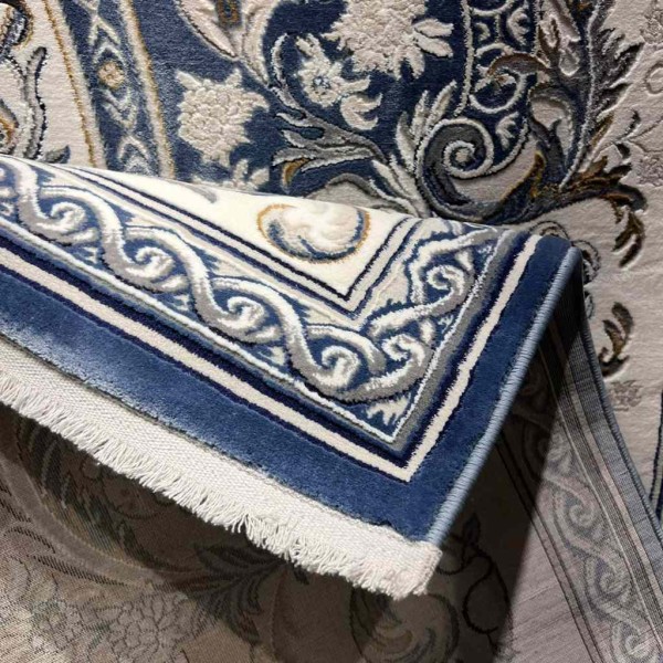 Turkish Taj Plus Classic Royal Palace Thick Soft Blue Size 50*80